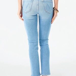 MOTHER Light Blue Straight Leg Jeans